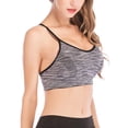 thumbnail image 5 of FUTATA 1-3 Pack Womens Sports Bras Padded Medium Support Sports Bra Wirefree Longline Crop Yoga Bras Running Workout Activewear Bras, 5 of 7