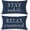 Blue, variant on Decorative Throw Pillow Covers 12x20 Inch Set of 2 Stay Awhile Relax & Unwind Black White Outdoor Farmhouse Porch Patio Decorations Lumbar Cushion Cases for Home Living Room Sofa Couch Decor