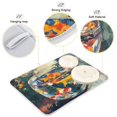 thumbnail image 3 of Yayeee Dish Drying Mat for Kitchen Counter 16"x18" Microfiber Absorbent Pad, Colorful Goldfish, 3 of 7