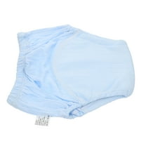 KONTONTY 1Pack Blue Training Pants Leak-proof Washable Diapers Newborn