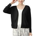 thumbnail image 2 of NJDVHB Cardigan d'Hiver pour Femmes, Cardigan Chemise à Manches Longues pour Femmes, 2 of 5