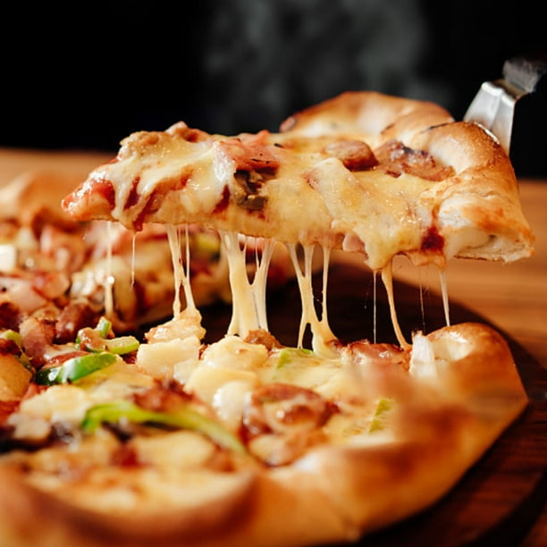 Pelle à Pizza 10/12 pouces, outils de pâtisserie, manche en bois en acier inoxydable, poêle ronde Anti-brûlure, ustensiles de cuisson  15