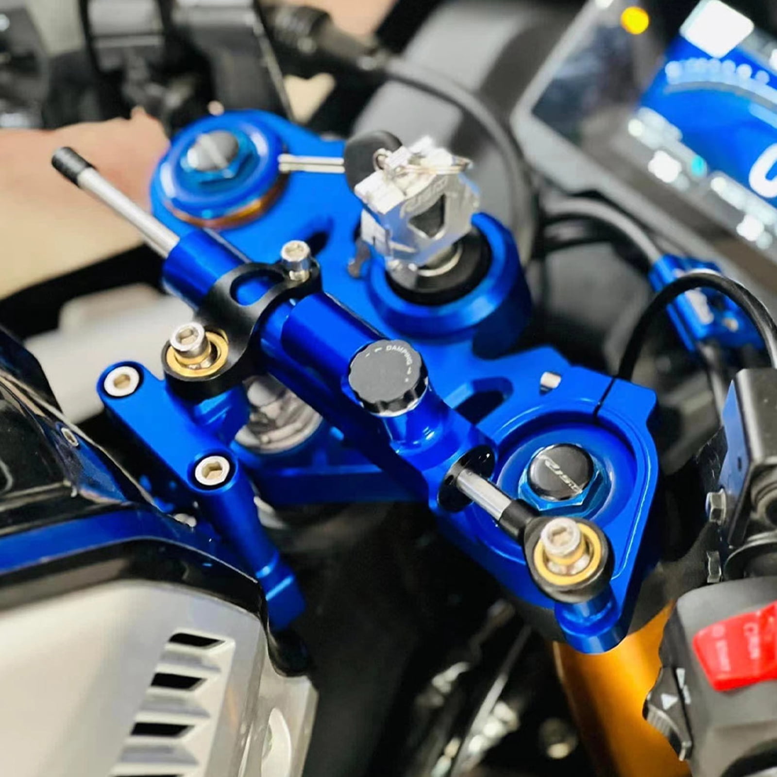 Steering Support Damper Unit, Anodized Aluminum Structure, Front End ...