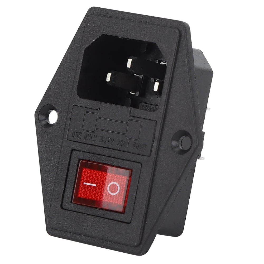 AC Power Socket Switch,3Pcs AC Power Socket Power Socket Switch Pin ...