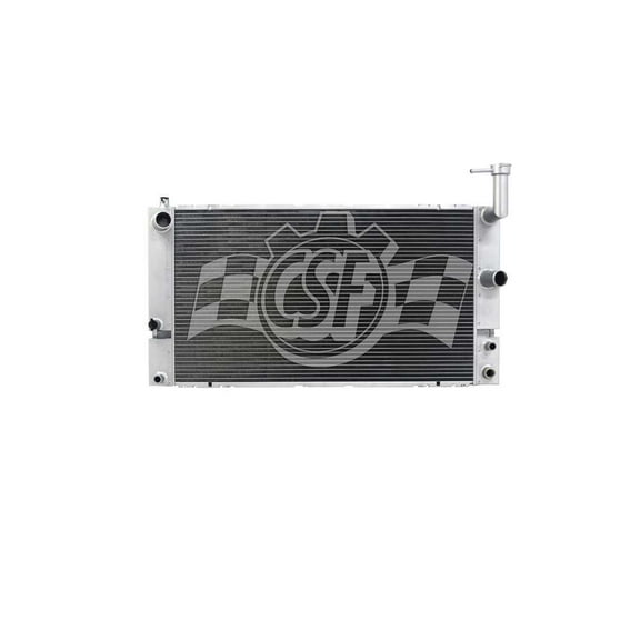 CSF 3837 1 Row All Aluminum Radiator