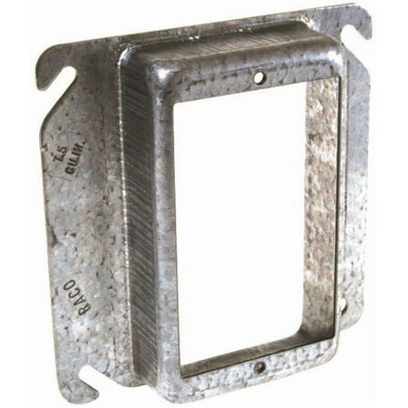 Raco 1-Gang 4.5 cu. In. Square Cover Pkg of 25