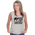 thumbnail image 3 of Check Those Humps Lumps Pink Camel Tank Top Tee Shirt Women Brisco Brands L, 3 of 6