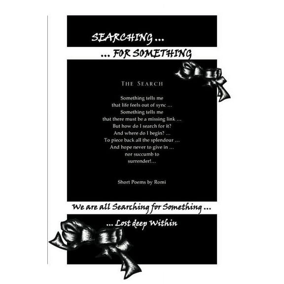 Searching for Something