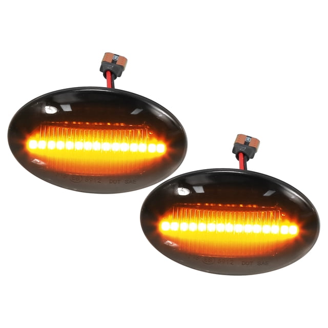 1 Par Lateral Marcador Luz NO.6C1113K354AA/6C1113K309AA para Ford Ka