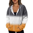 thumbnail image 1 of Chaquetas y abrigos casuales con capucha de manga larga para mujer, blusas estampadas de moda, sudaderas de manga larga, bolsillos, abrigo con capucha, abrigo para mujer, 1 of 5
