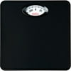 Sunbeam Rotating Dial Bathroom Scale, Black