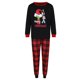 thumbnail image 3 of Pijamas Navideñas Conjunto de pijama de 2 piezas Traje de cintura elástica con estampado informal familiar Ygjytge Negro*mujer T XXL para Unisex, 3 of 9