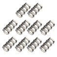 thumbnail image 4 of OUNONA 10Pcs Loose Leaf Binders Segmented Binder Snap Plastic Book Clips for Office Use, 4 of 8