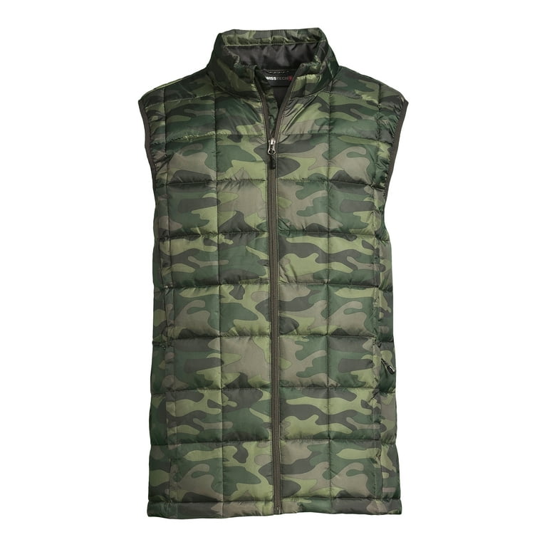 Swiss Tech Men's and Big Men's Puffer Vest, Sizes S-3XL