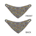 thumbnail image 3 of Gaeub Modern Excavator Dog Bandana，Adjustable Dog Scarf，Handkerchief or Bib Dog Pet Apparel for Small, Medium and Large Dogs-Large, 3 of 5
