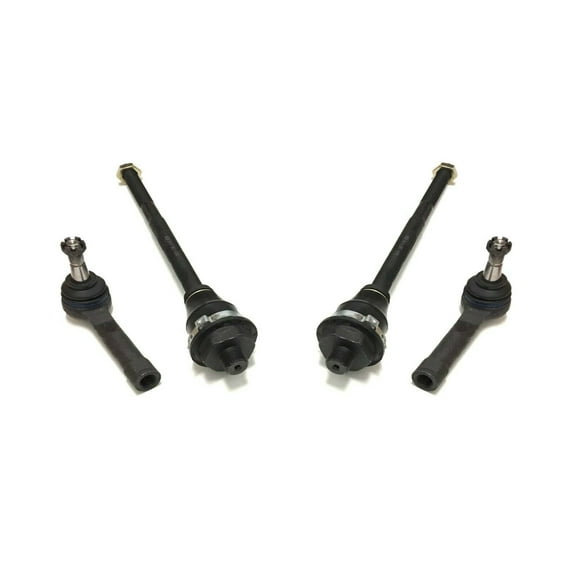 Front Inner & Outer Tie Rod End Kit 4 Pc New Steering Fits select: 1999-2007 CHEVROLET SILVERADO, 2000-2006 CHEVROLET TAHOE