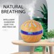 thumbnail image 5 of Lámpara de ambiente humidificador de agua de noche Xihbxyly grano de madera escritorio dormitorio pulverización, 5 of 7