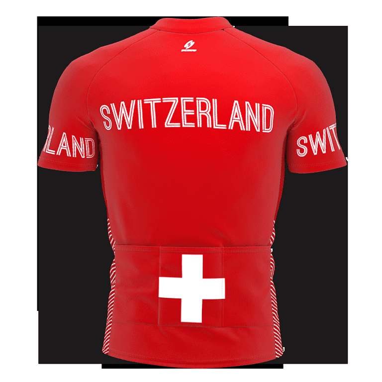 Bourgeon Viewer udstilling Switzerland Full Zipper Bike Short Sleeve Cycling Jersey for Men - Size 3XL  - Walmart.com
