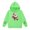 Green, variant on UACY Girls Christmas Hoodie Kids Cute Preppy Fleece Lined Long Sleeve Santa Claus Graphic Hooded Sweatshirt Fall Winter Pullover Tops (Khaki, 9-10 Years)