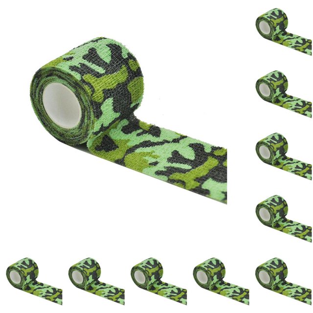 Wosthever Envoltura elástica Protección Vendaje autoadhesivo Entrenamiento Camping Cinta Suministros personales Tipo 9 5.0cmx4.5m tipo 9 5.0 cm x 4.5 m 10piezas Wosthever CBP269573