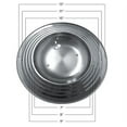 thumbnail image 2 of Stainless Steel Universal Lid with Adjustable Steam Vent, Fits All 7 Inch to 12 inch Pots and Pans - Replacement for Frying Pan Cover and Cookware Lids, 2 of 5