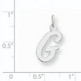 thumbnail image 3 of Finest Gold YC661G 14K White Gold Medium Script Letter G Initial Charm, 3 of 3