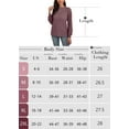 thumbnail image 3 of SHOWMALL Women's Trendy Waffle Knit Blouse Puff Long Sleeve Hollow-Out Lace Tops Casual Loose T Shirts, US Size 2XL, Navy Blue, 3 of 8