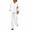 White, variant on Sweatsuits Women 2 Piece Outfit Jogger Set Sweatshirt Top and Loose Fit Wide Leg Pants Tracksuit Set Trouser Suit Casual Fitness Set Sports Suit Valentine's Day