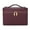 Burgundy, variant on Makeup Bag Vanity Case for Women Leather Cosmetic Bag Travel Toiletry Bags Portable Makeup Organizer Case