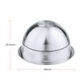 thumbnail image 7 of Stainless Steel Funnel,And Env150 Steel Coffee Stainless Steel Pod Env150 Set Compatible Coffee Set - Fillable Pod And Coffee Cup Fillable Coffee Set - Env150 Coffee With Powder Tamper, 7 of 7