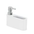 thumbnail image 1 of Jessar - Distributeur de Savon avec Rangement pour Éponge, Blanc, 1 of 1