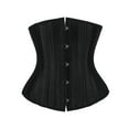 thumbnail image 2 of Women Sexy Corset Underbust Waist Trainer Corsets Gothic Clothing Corset Bustier Corpetes Black/Nude Plus Size S-6XL, 2 of 8
