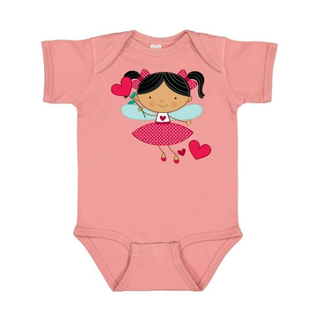

Inktastic Cute Valentine Fairy Girl Gift Baby Girl Bodysuit