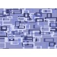 thumbnail image 1 of Ahgly Company Indoor Rectangle Patterned Slate Blue Area Rugs, 5' x 8', 1 of 6
