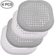 thumbnail image 2 of Protector de desagüe con ventosa para ducha, desagüe para baño, cocina, baño, blanco, gris, paquete de 4 Fokelyi ZH-066, 2 of 8