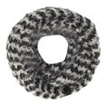 thumbnail image 2 of Peach Couture Two tone Thick Knit Soft Chunky Infinity Loop Scarves, 2 of 3
