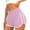 EG59_Pink, variant on IYYVV High Waisted Running Shorts Women - Lightweight Athletic Workout Gym Crisscross Dolphin Shorts with Pockets Blue XL