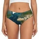 thumbnail image 1 of Fotbe World Map Calzones Estampados para Mujer – Ropa Interior de Algodón, Cómoda, Suave y Elástica-Small, 1 of 6