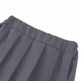 thumbnail image 5 of ATOGUTA Midi Skirts for Girls Gray Elastic Waist Boho Flowy A-Line Midi Skirt Casual Summer Clothes for Girls 3T-17, 5 of 7