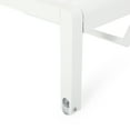 thumbnail image 2 of Cherie Coral Outdoor Mesh Aluminum Chaise Lounge, White, 2 of 12