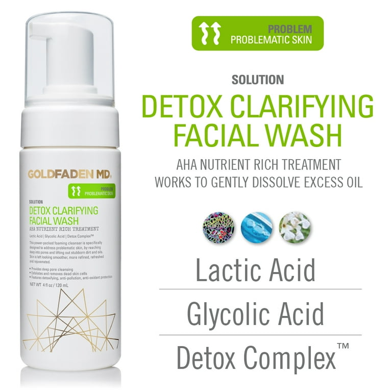 Detox Clarifying Facial Wash - 4oz Detox Clarifying Facial Wash - 4oz