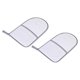 thumbnail image 4 of 2 guantes de planchado, almohadilla de planchado de mano, funda aislante térmica, manopla de vapor tira gris, 4 of 9