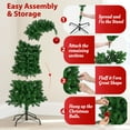 thumbnail image 6 of Ayieyill 5Ft Artificial Christmas Tree, Whimsical Green Christmas Tree with Metal Stand & Ball Ornaments, 6 of 6