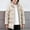 Beige, variant on Cethrio Girls Puffer Jackets, Warm Full Zip Windproof Mid-weight Winter Coats Blue Size 10-12