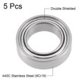 thumbnail image 2 of SMR138ZZ Deep Groove Ball Bearing 8mm x 13mm x 4mm Double Shielded Stainless Steel 5pcs, 2 of 4