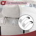 thumbnail image 2 of for Purses and Bags Umbrella Etc Car Seat Headrest Hook Sturdy Car Seat Back Organizer Hooks Multicolor Rhinestones .;x.;, 2 of 7