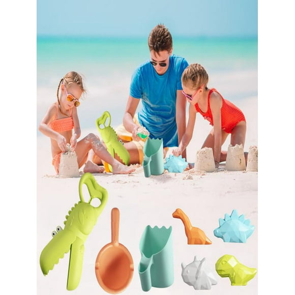 Mirages Outdoor Toys Clearance,8 Pc Beach Toy Sand Set Sand Play Sandpit Toy Summer Outdoor Toy