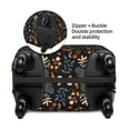 thumbnail image 2 of Kdxio Autumn Floral Pattern Luggage Cover for Travel,Elastic and Durable,Fits 18-32 Inch,Anti-Scratch Suitcase Protector-No luggage included, 2 of 5