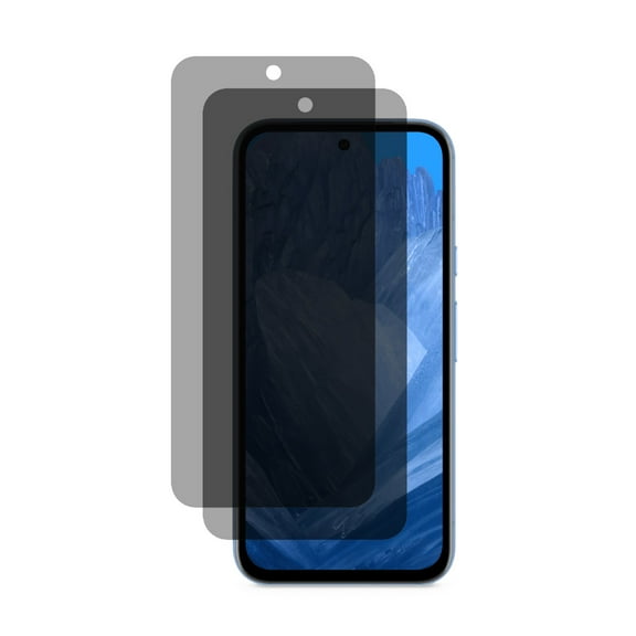 PAPAUTOP [2 Pcs] for Google Pixel 8a Privacy Anti-Spy Easy Installation Tempered Glass Screen Protector