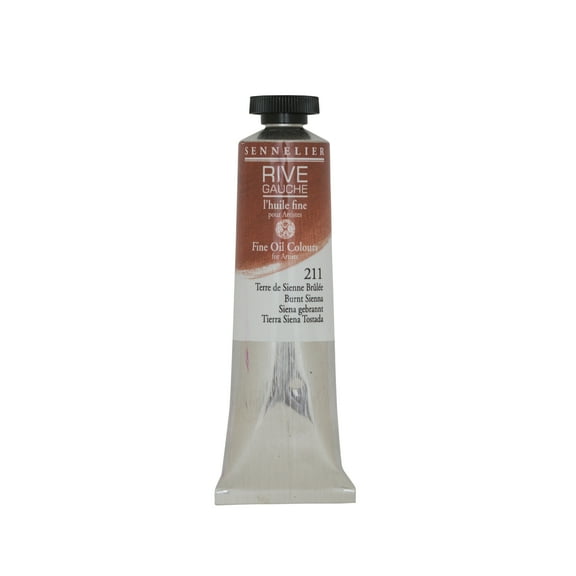 Sennelier Rive Gauche Oil Paint, 40ml, Burnt Sienna